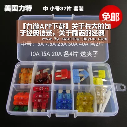 【九游APP下载】关于长大的句子经典语录,关于励志的经典语录的句子!(图1) 九游游戏